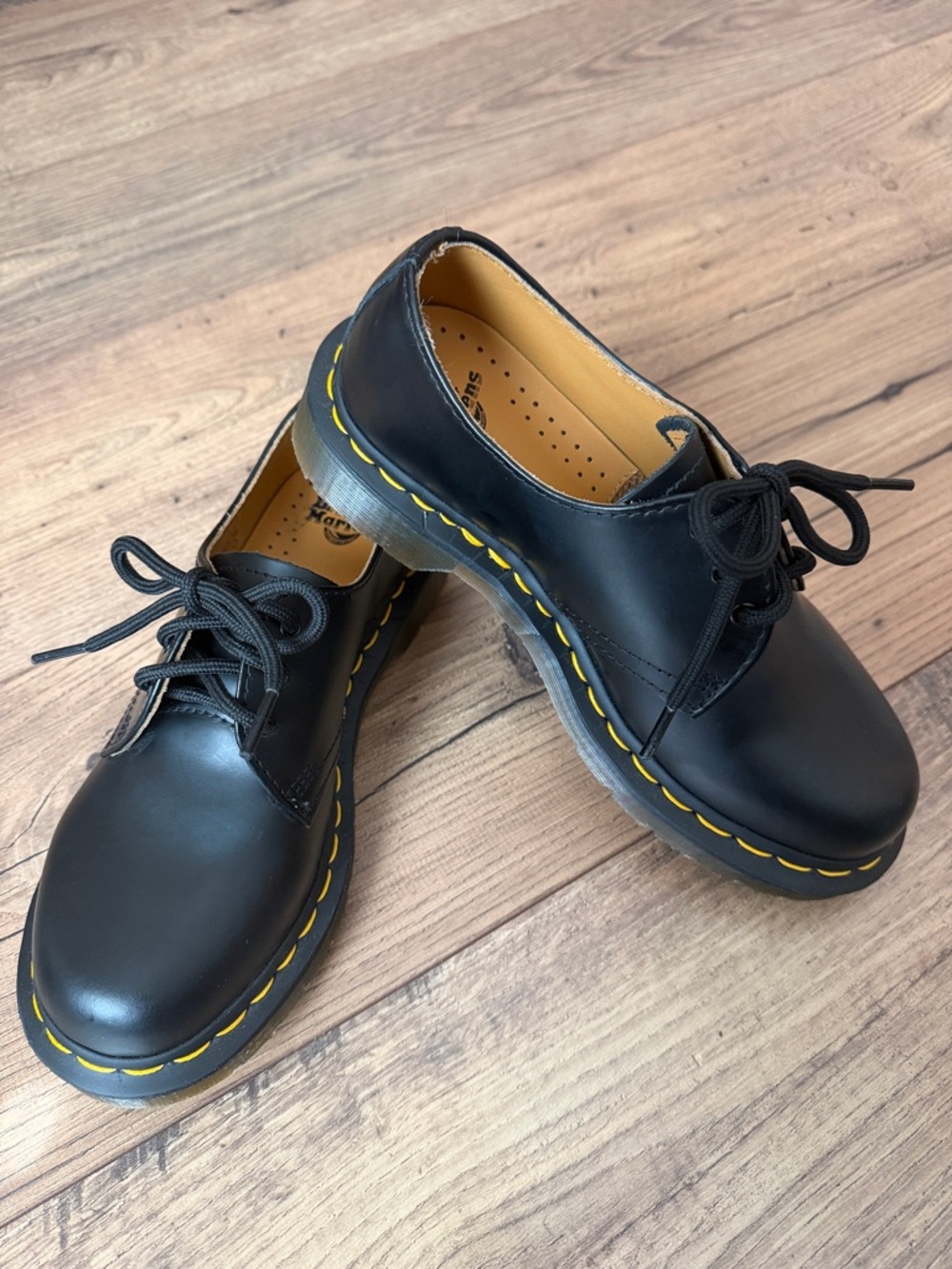 Dr. Martens 1461 Smooth Leather Oxford Shoes Black Women’s Size 5 EUC